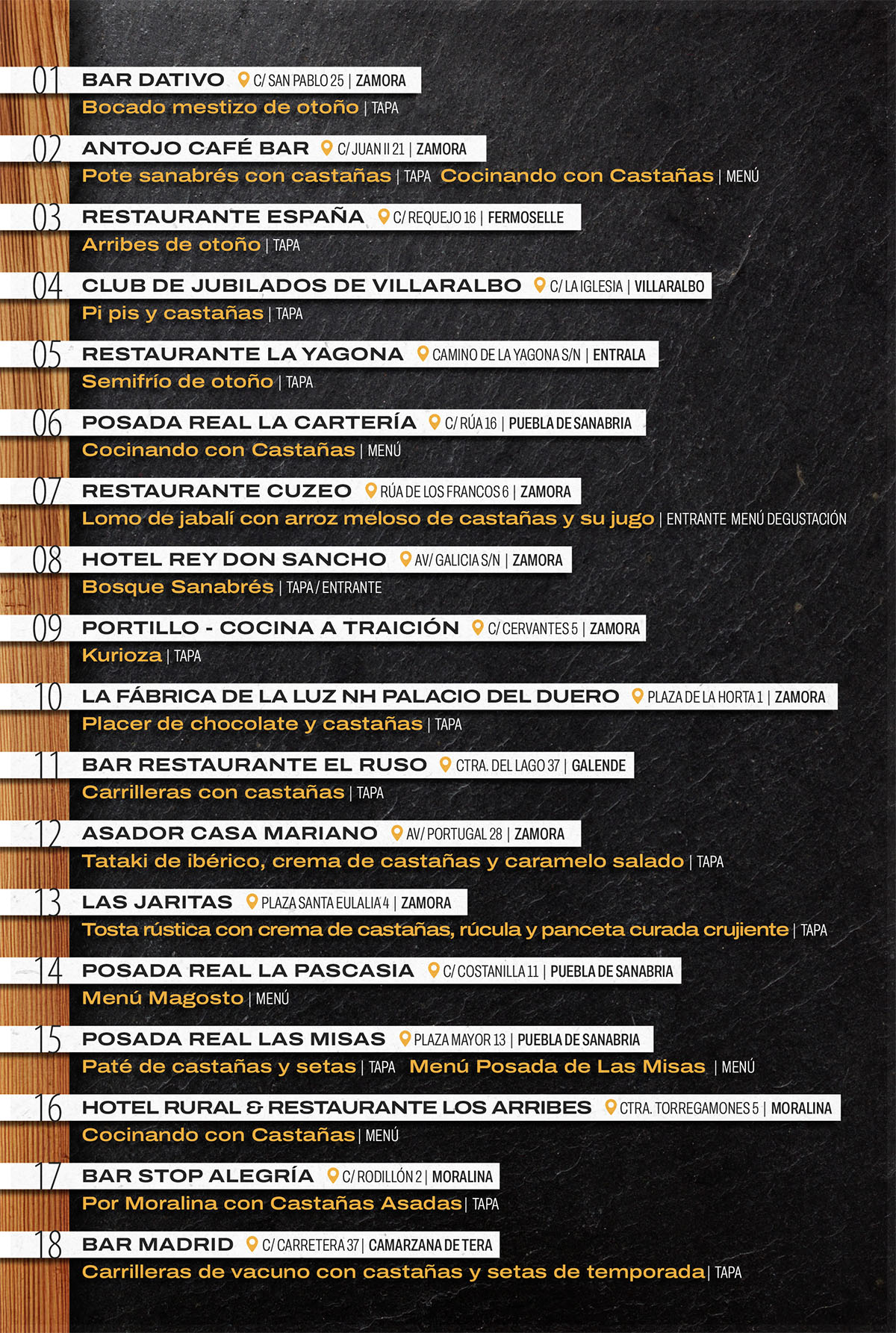 Cocinando con Castañas 2025